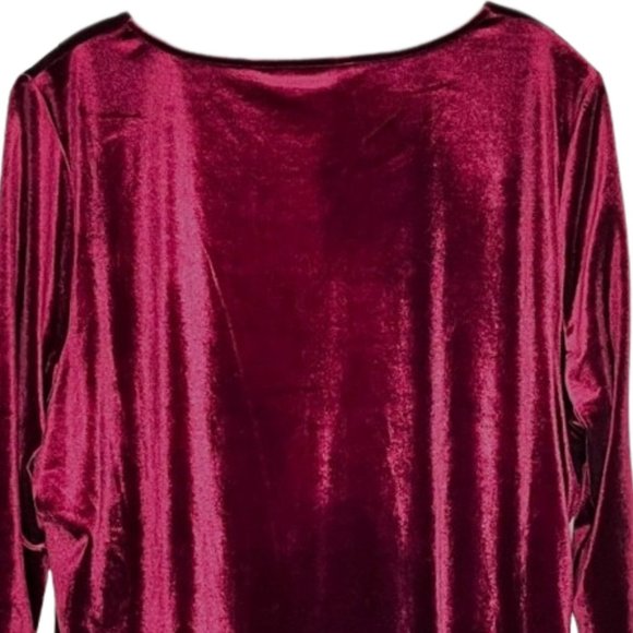 Boden Suki Ruby Velvet Top - Fully Lined - 18 - Picture 5 of 8
